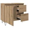 Artisan Oak Washbasin Cabinet 65 x 33 x 60 cm Particleboard