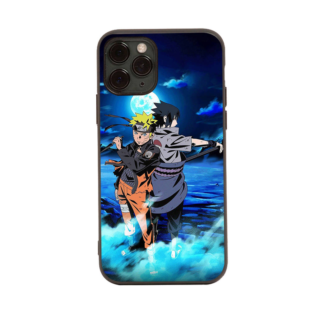 WD39 Naruto Black Sofe Case for Samsung Note 20 Lite S24 Ultra S23 A03 A05 A06 A11 A71 A15 A16 A13 A24 A25 A33 A52 A53 A50 M55 M35 Plus