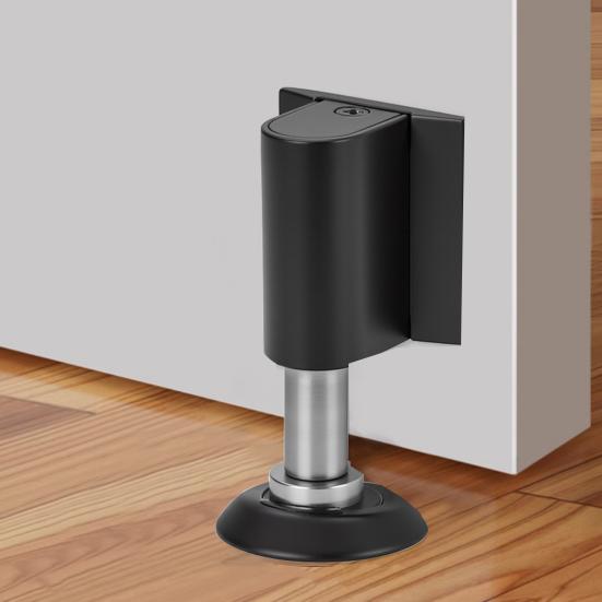 Magnetic Door Stopper Wall Protector No Drilling Anti-collision Windproof Door Holder Carpet Tile Concrete Wooden Floor Zinc Alloy Doorstop