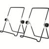 3 Piece Plate Holder Easel, Photo Frame Holder, Adjustable Foldable Tablet Iron Display Stand for Displaying Photos, Plates, Recipes