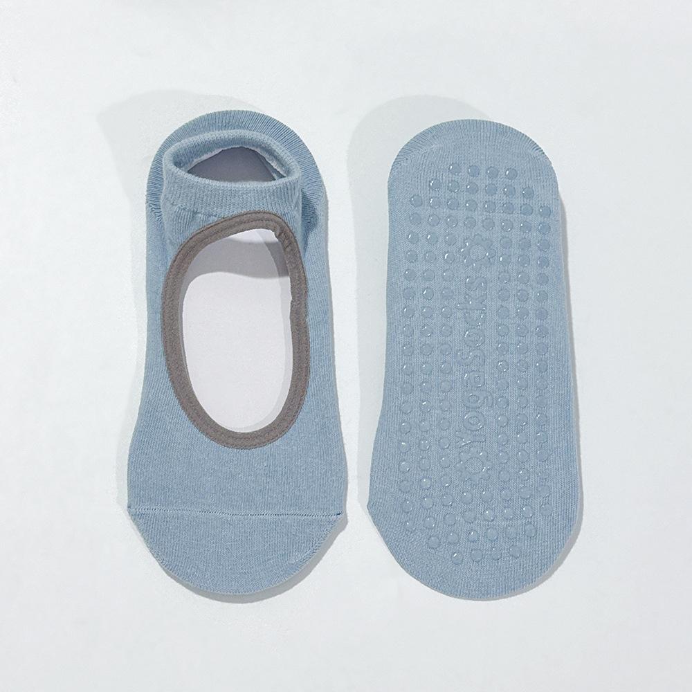 Anti-slip Yoga Socks, Indoor Sports Fitness Socks, Dance Practice Socks, Summer Pilates Backless Short Socks
