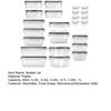 24Pcs/Set Food Storage Containers Leak-Proof Sealed Boxes with Lids Plastic Meal Prep Containers Includes Labels And Pen for Kitchen Pantry