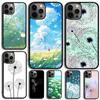 Чехол для телефона с одуванчиками для iPhone 17 Air 15 16e 14 13 Pro Max Coque 12 11 Pro Max PLUS