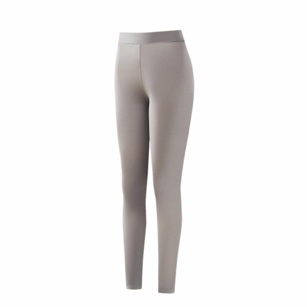 High Neck Thermal Underwear Ultra-thin Invisible Warmth Long Pants  Autumn Winter Warmth