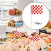 100 шт мини-флаг зубочистки аксессуары для закусок DIY ремесло вечерние палочки для кексов