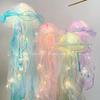 Светящийся фонарик-медуза для Фестиваля середины осени 2025 года, набор для самостоятельной сборки: Портативный ручной цветной фонарик-цветок для детей