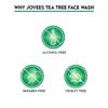 Tea Tree Oil Control Face Wash For Oily and Sensitive Skin Daily Use for Healthy