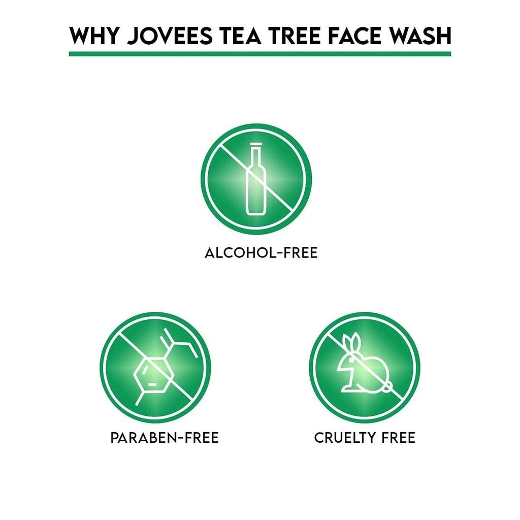 Tea Tree Oil Control Face Wash For Oily and Sensitive Skin Daily Use for Healthy
