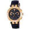 VERSACE V-RACE CHRONO Men's Watch, Navy Dial, Quartz Movement, Water Resistant, Sapphire Crystal, 42mm, VERQ00120