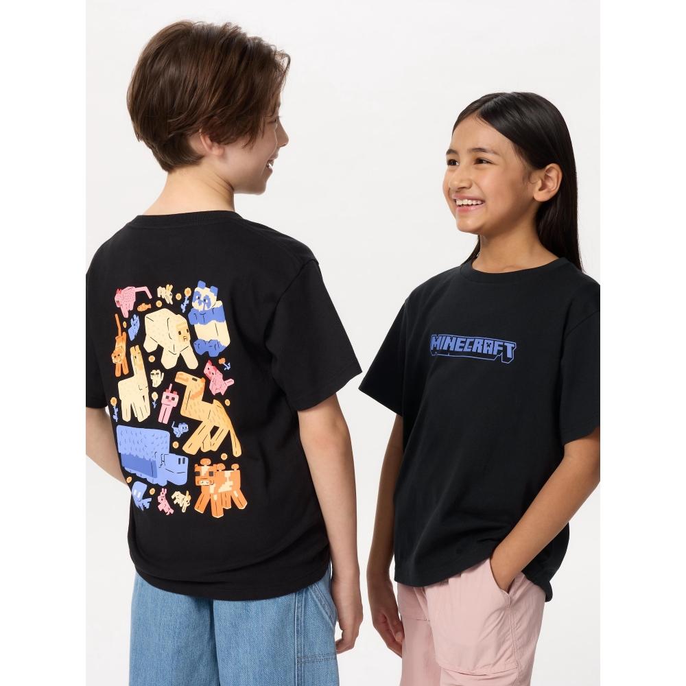 Uniqlo Япония Minecraft Ut