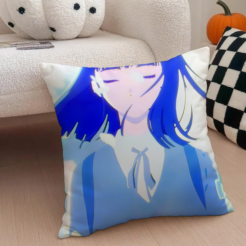 Anime The Colors Within Cushion Cover Throw Pillow Cover Hidden Button Durable Polyester Chair Cushion