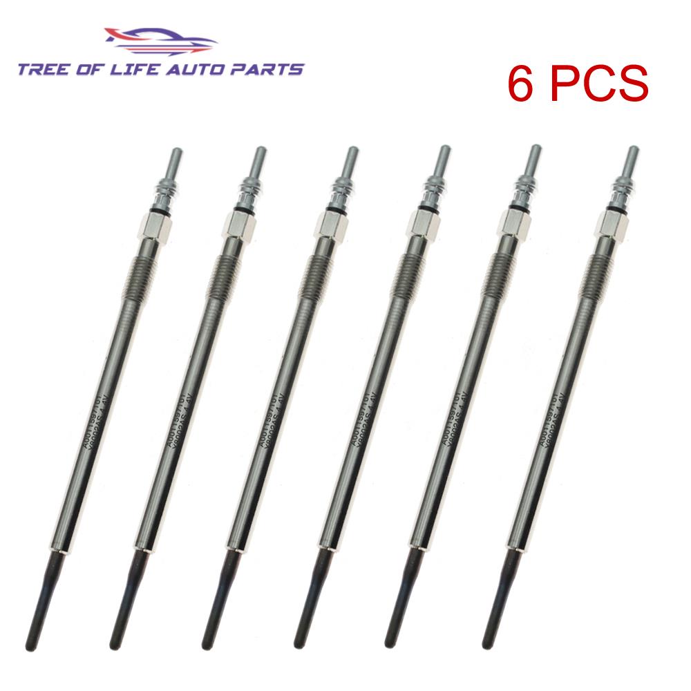 4/6/8X Свечи накаливания 4.4V Для Mercedes Sprinter Vito C-E-G-M-R-S Class Clk Cls 420 450 E-Class W211 280 300 320 CDI A0011595001