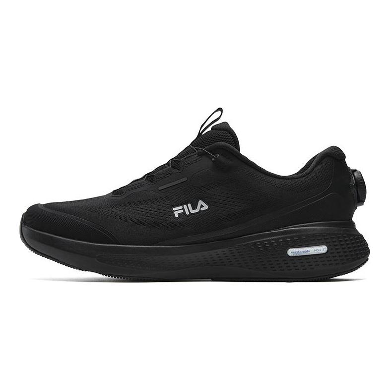 Fila BOA NUVOLE RUN 3+ Амортизация Устойчивость к истиранию Дышащие Покрытие Поддержка Низкие Беговые кроссовки Мужские Черный A12M611801FBK
