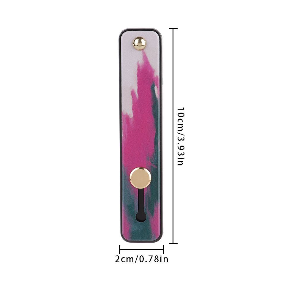 Wrist Band Rainbow Phone Grip Finger Strap Bracket Finger Ring Holder Silicone Phone Stand