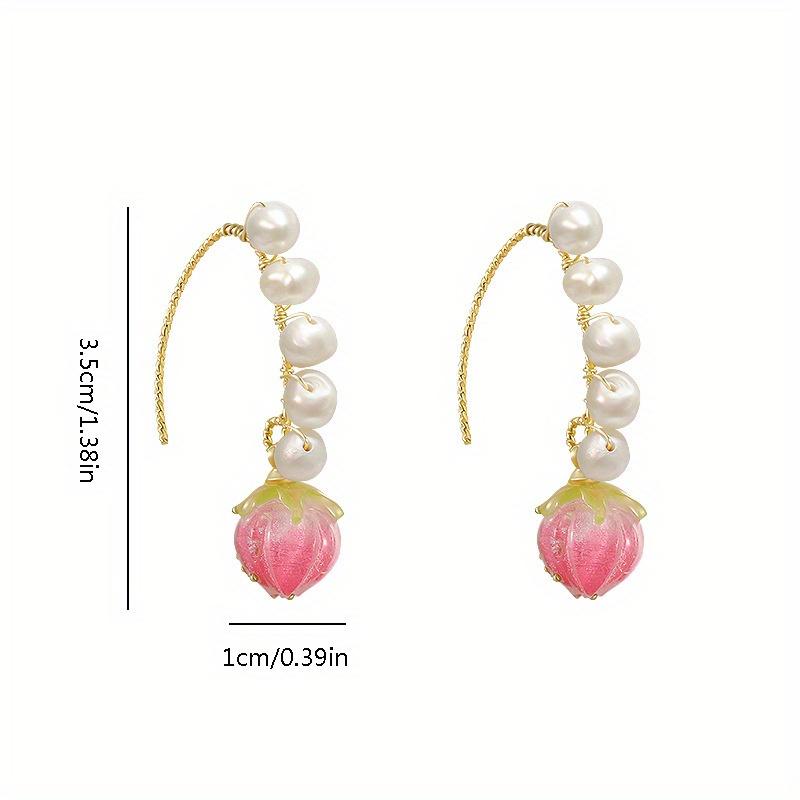 Серьги в виде розовых цветов для женщин, изысканные, милые и элегантные серьги.