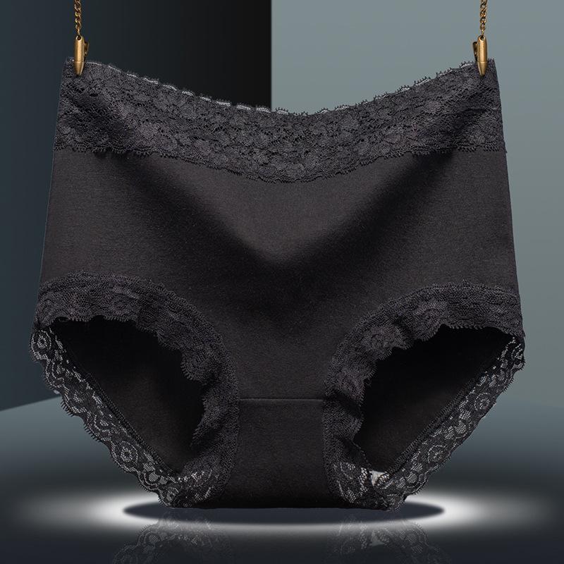 Женские трусики, кружевное бесшовное сексуальное дышащее нижнее белье, женские хлопковые трусы с высокой талией