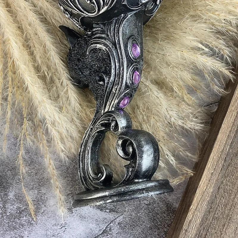 200 мл Черные Коты Бокалы Любовь Пара Сердце Чаша Средневековый Дракон Кубок Нержавеющая сталь Винный Кубок Святой Грааль Ретро Животное Лошадь