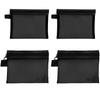 ZHSHXNGY Mesh Cosmetic Hanging Makeup Multifunctional 4-Pack Pouch, Gray, Pouch, Portable,