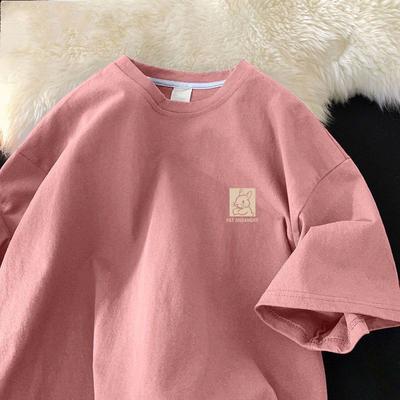 Женская летняя дышащая кофта с коротким рукавом с милым принтом