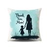 Mother's Day Festive Atmosphere Cushion Covers for Home and Sofa Decor