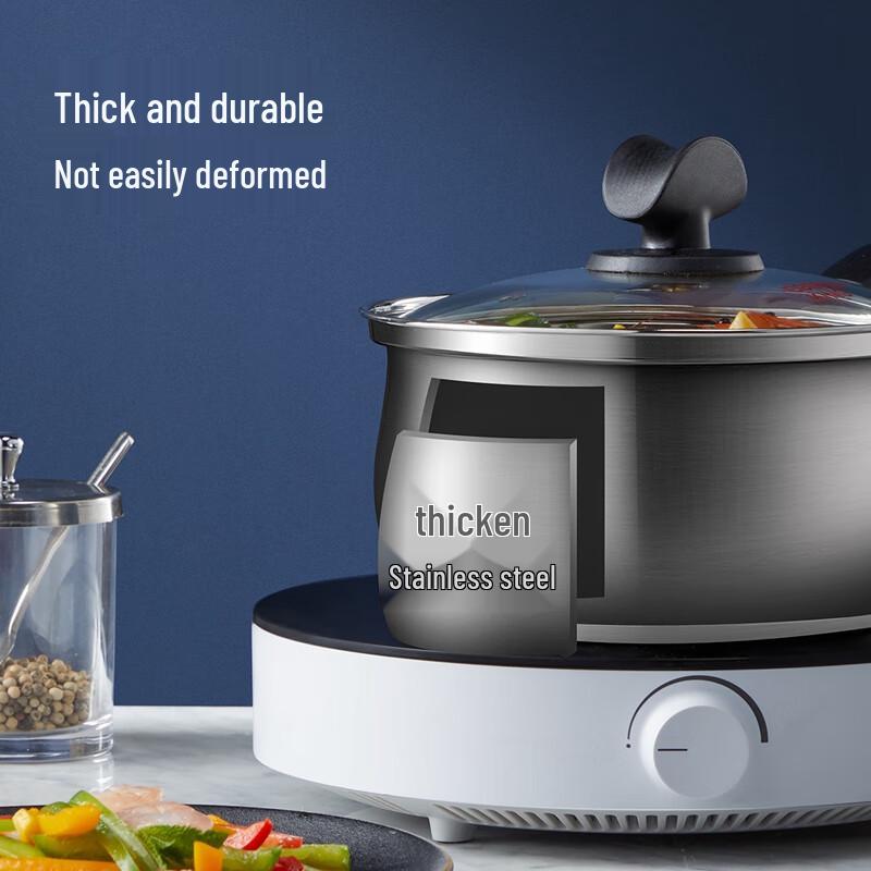 Royalstar 304 Stainless Steel Milk Pot with Steamer