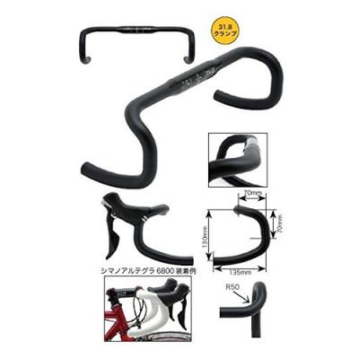 DIXNA Trad Руль-баран черного цвета Ширина руля 360 мм V23P020 J-Fit 31,8 мм (СС)