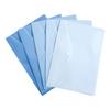 Snap Button Closure File Bag File Envelope Water Resistant Document Pouches Letter Size File Folder Hold 50 Sheets