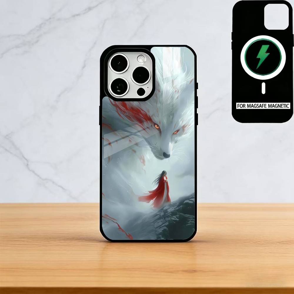 Chinese Danmei Anime MO DAO ZU SHI Phone Case For iPhone17,16,15,14,13,12,11 Plus,Pro Magnetic with Magsafe Wireless Charging