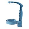 Beverage Bottle Pourer Handle Precision Flow Control Anti Spill Handle with Built-In Bottle Opener