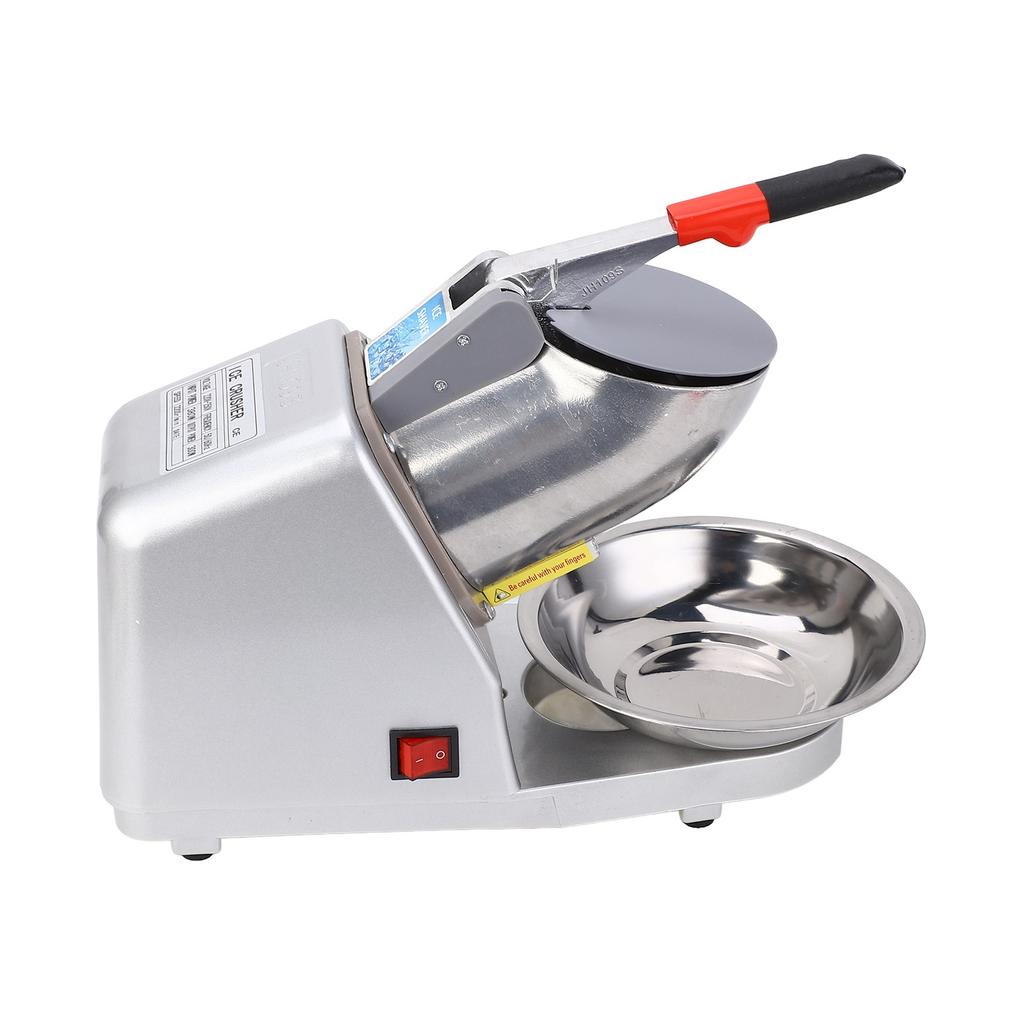 2200r/m Двойные лезвия Дробилка льда 300 Вт Электрическая машина для резки льда для домашнего коммерческого использования