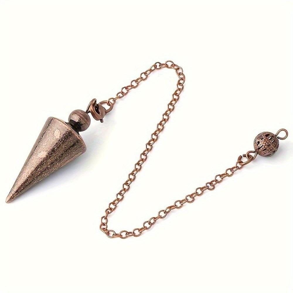 Energy Witch Spiritual Pendulos Pointed Meditation Cone Metal Pendulum Isis Pendulum Women