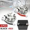 2PCS Quick Release Disconnect Car Battery Terminal Battery Terminal Connectors Positive Negative
