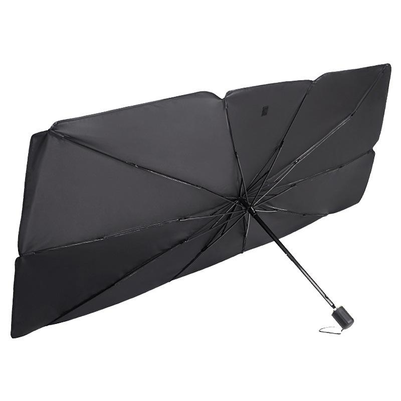 Car Umbrella Windshield Sunshade Foldable UV Block for Front Window Vehicles Sun Heat Shielding for All Sizes