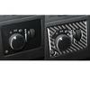 Carbon Fiber Headlight Control Cover Trim For Dodge Challenger 2008-2014