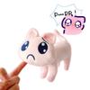 TreasuringU 20 см Розовые Плюшевые Игрушки Кошки Кавайные Мультяшные Мягкие Куклы Кошки Милая Несчастная Плюшевая Игрушка Кошка Подарки на День Рождения