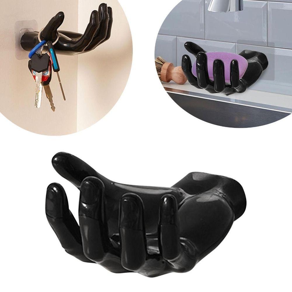 Многофункциональный крючок в форме руки настенный крючок для мыльниц в форме ладони прочный крючок для хранения вешалка для ванной комнаты