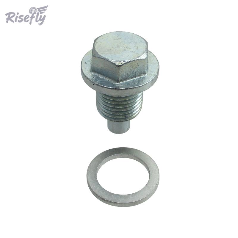 Risefly M16x1.5 Oil Drain Plug For Zongshen NC250 ZS177MM NC450 ZS194MQ Engine Dirt Bike ATV Quad Motorcycle