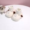 Plus Thick Plush Protect Foot Cover Children's Cotton Shoes Baby Toddler Shoes First Walkers Winter