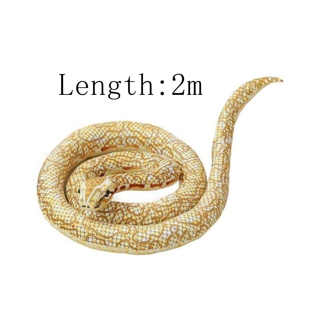 Soft Simulation Snakes Plush Toy Lifelike Long Snakes Plush Toy Funny Birthday Gift