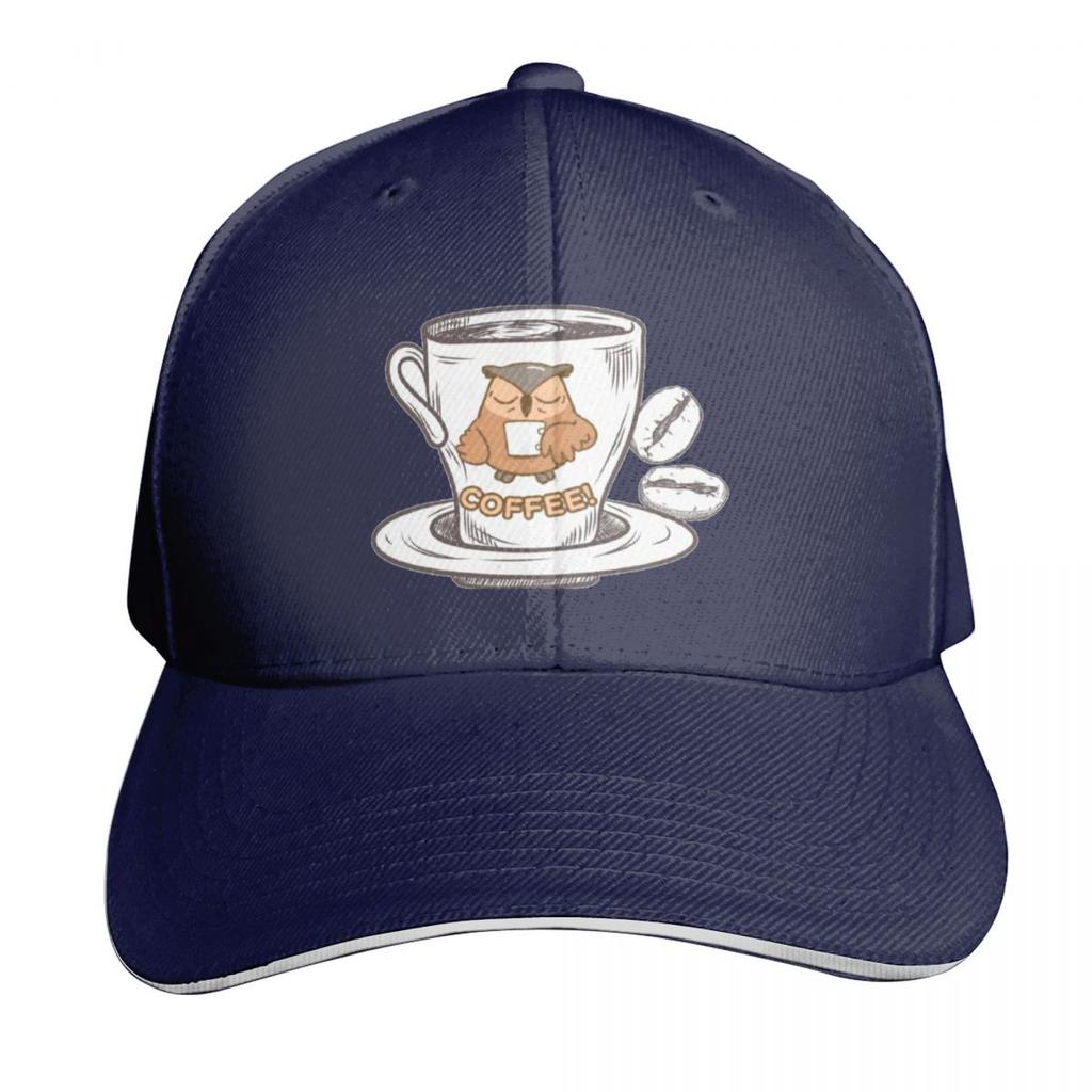 Happy Coffee Baseball Cap derby hat Military Cap Unisex hard hat Hat Luxury Brand Unisexs Baseball Womens
