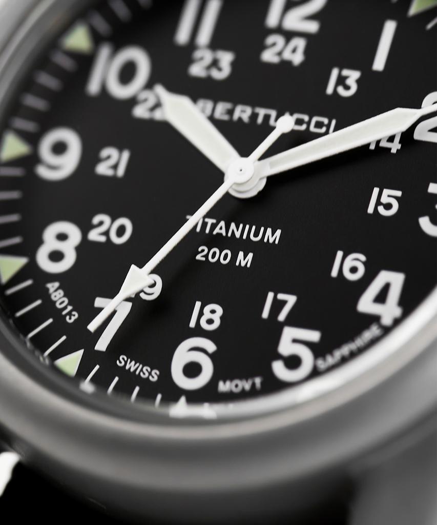 Beleutuchi A-2T Vintage Titanium Field Watch 12074