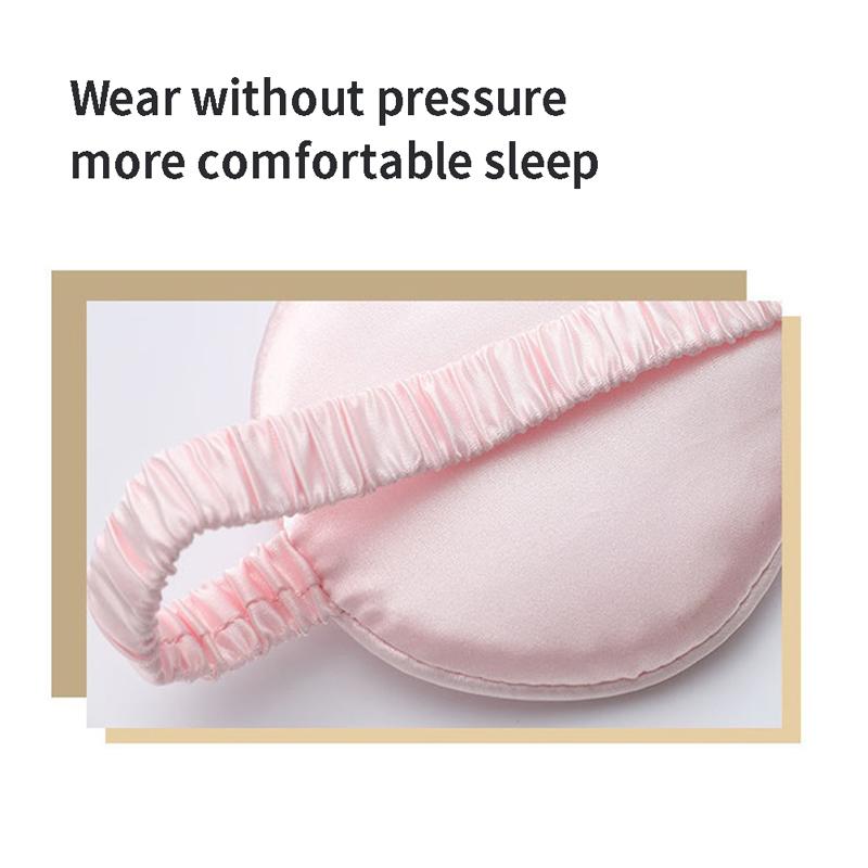 Ночная маска для сна, шелковая ночная маска для глаз, повязка для сна, повязка для сна, расслабляющая повязка для сна