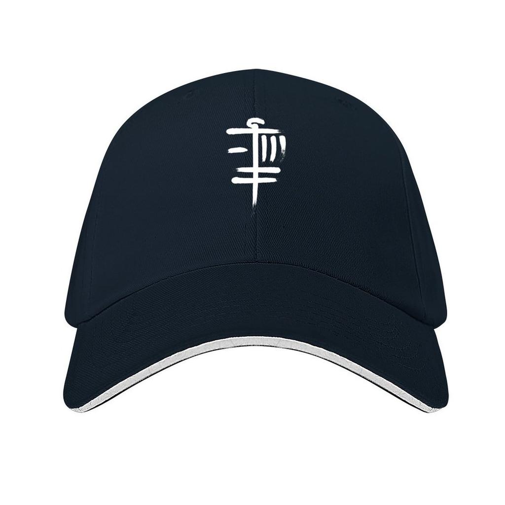 Disc Golf Basket Frolf Player Golfer Japanese Kanji Symbol Baseball Cap Mountaineering custom caps Womens Golf Clothing Unisexs