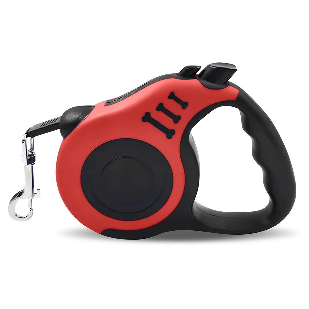 16 футов выдвижной поводок для собак автоматический телескопический прочный поводок для собак и кошек ошейники для путешествий на открытом воздухе прогулки пеший туризм тяговая веревка