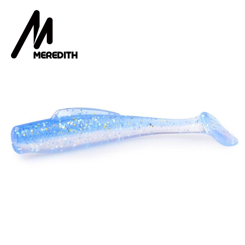 MEREDITH DieZel Minnow Fishing Lures 80mm 5.9g Fishing Soft Baits 3.15" 8pcs/lot Silicone Artificial Swim Plastic Lure Wobblers