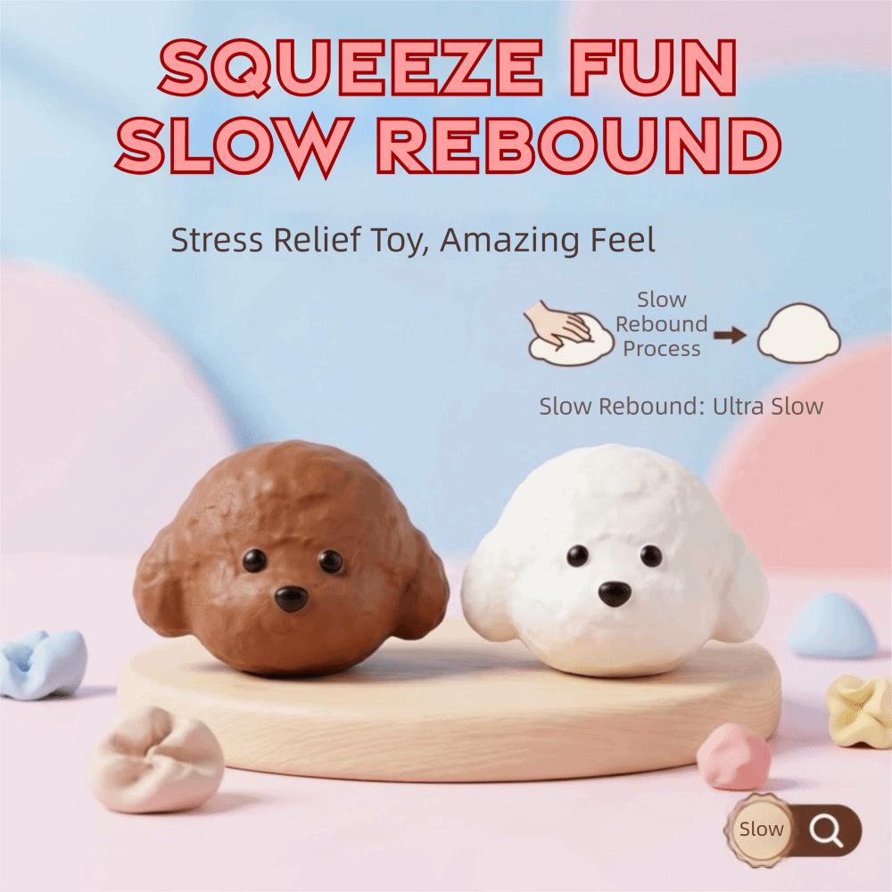 Handmade Dog Squishy Toy Slow Rebound Puppy Squishy Toy Dog Reduce Pressure Toy Children Gifts
