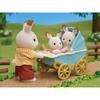 Набор кукол и мебели Sylvanian Families [Двойняшки Шоколадного Кролика - Набор Мебели] DF-14 ST Сертифицирован Возраст 3+ Игрушечный Домик Sylvanian Families