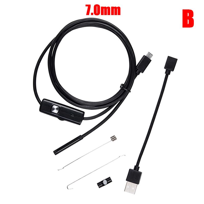 Мини-камера эндоскопа 7 мм/5,5 мм USB-камера для Android-инспекционного бороскопа