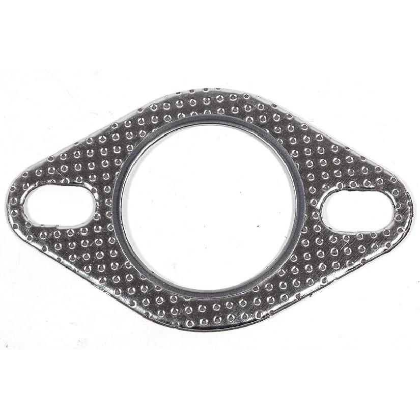 BEONEO-120-07610-0002 (3 Inch)-2 Bolt MLSG High Temp Exhaust Gasket 3" I.D. (Qty 2) - Heavy Duty be made of Metal And Fiber Laminate.