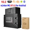 Vgate vLinker MC+ ELM327 OBD сканер Читатель кодов неисправностей OBDII сканер кодов Автомобильная лампа Check Engine для iOS/Android Диагностический инструмент